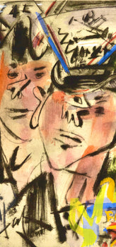 Gen Paul, Le Quart Du Tourlourou, Vins, Fleurs Et Flammes, Lithograph