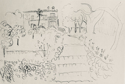 Henri Matisse, Composition (Dutel 3), Dessins De Henri-Matisse, Lithograph