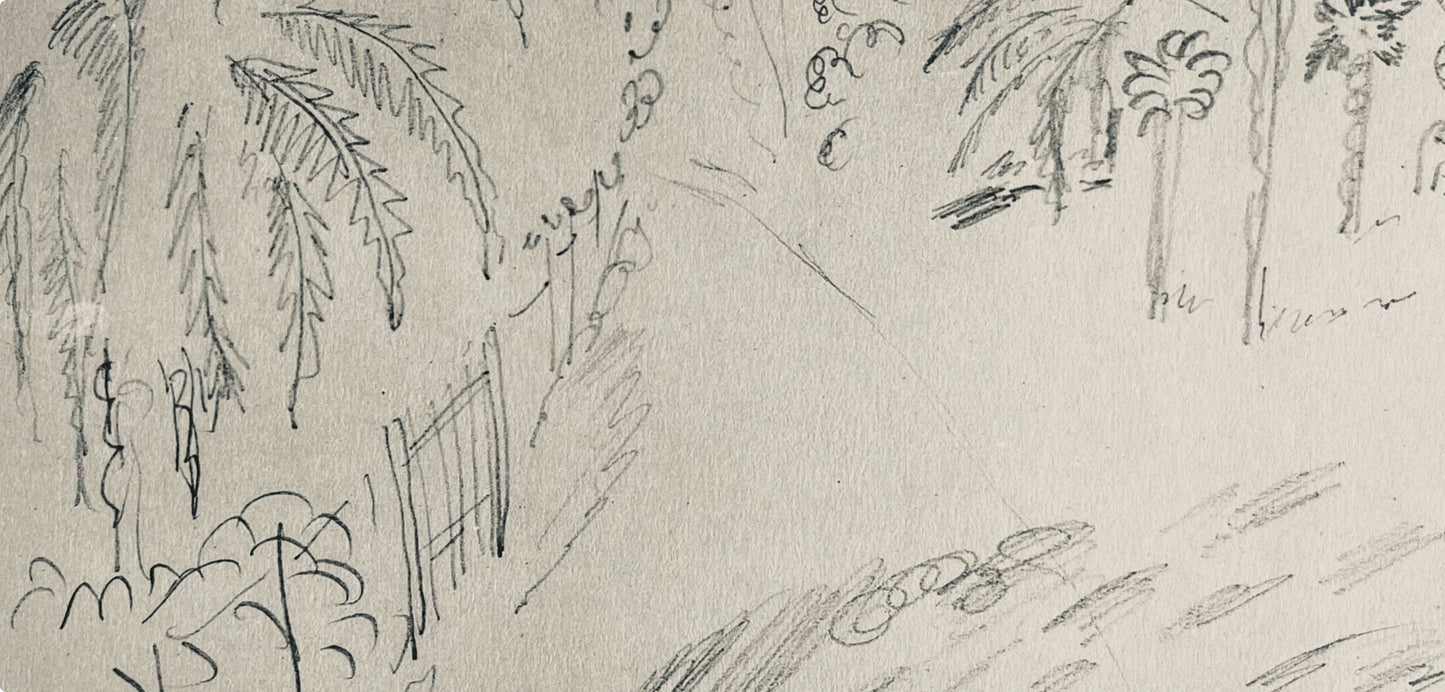 Henri Matisse, Composition (Dutel 3), Dessins De Henri-Matisse, Lithograph