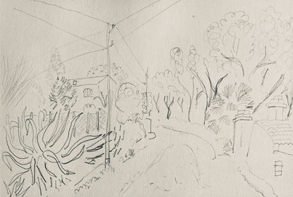 Henri Matisse, Composition (Dutel 3), Dessins De Henri-Matisse, Lithograph