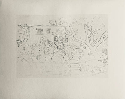 Henri Matisse, Composition (Dutel 3), Dessins De Henri-Matisse, Lithograph