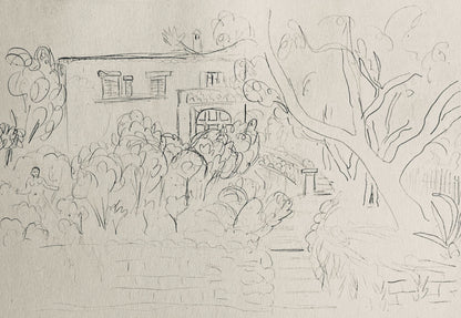 Henri Matisse, Composition (Dutel 3), Dessins De Henri-Matisse, Lithograph