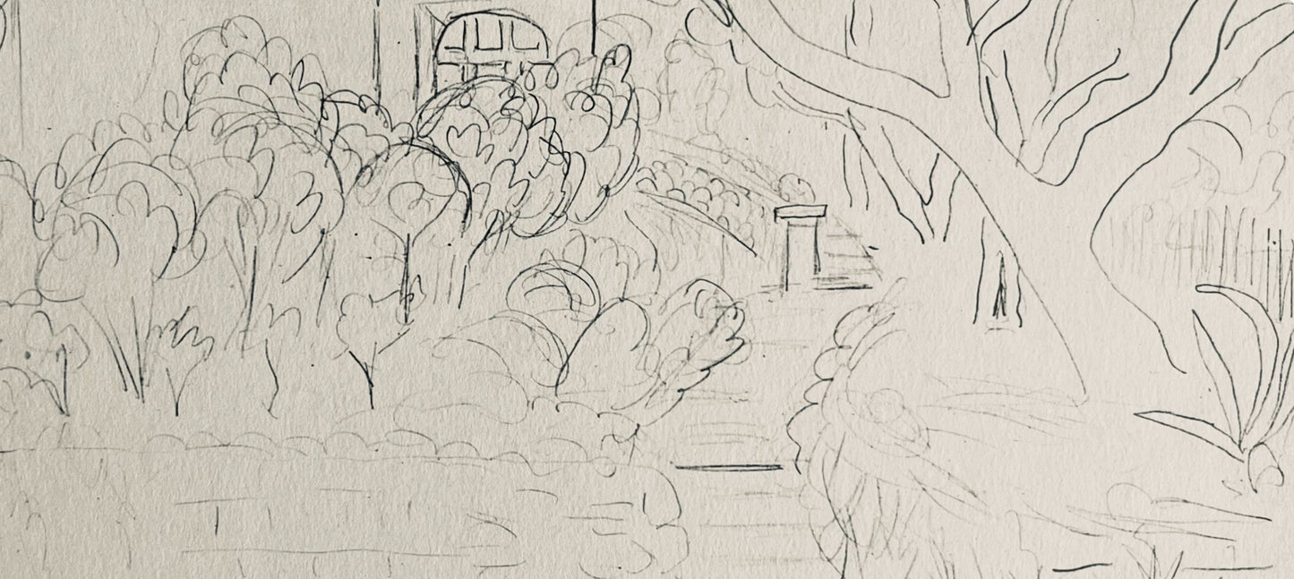 Henri Matisse, Composition (Dutel 3), Dessins De Henri-Matisse, Lithograph