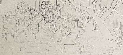 Henri Matisse, Composition (Dutel 3), Dessins De Henri-Matisse, Lithograph
