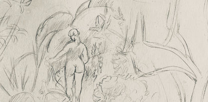 Henri Matisse, Composition (Dutel 3), Dessins De Henri-Matisse, Lithograph