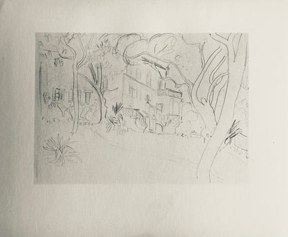 Henri Matisse, Composition (Dutel 3), Dessins De Henri-Matisse, Lithograph