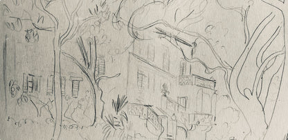 Henri Matisse, Composition (Dutel 3), Dessins De Henri-Matisse, Lithograph