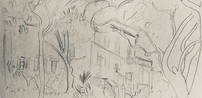 Henri Matisse, Composition (Dutel 3), Dessins De Henri-Matisse, Lithograph