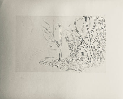 Henri Matisse, Composition (Dutel 3), Dessins De Henri-Matisse, Lithograph