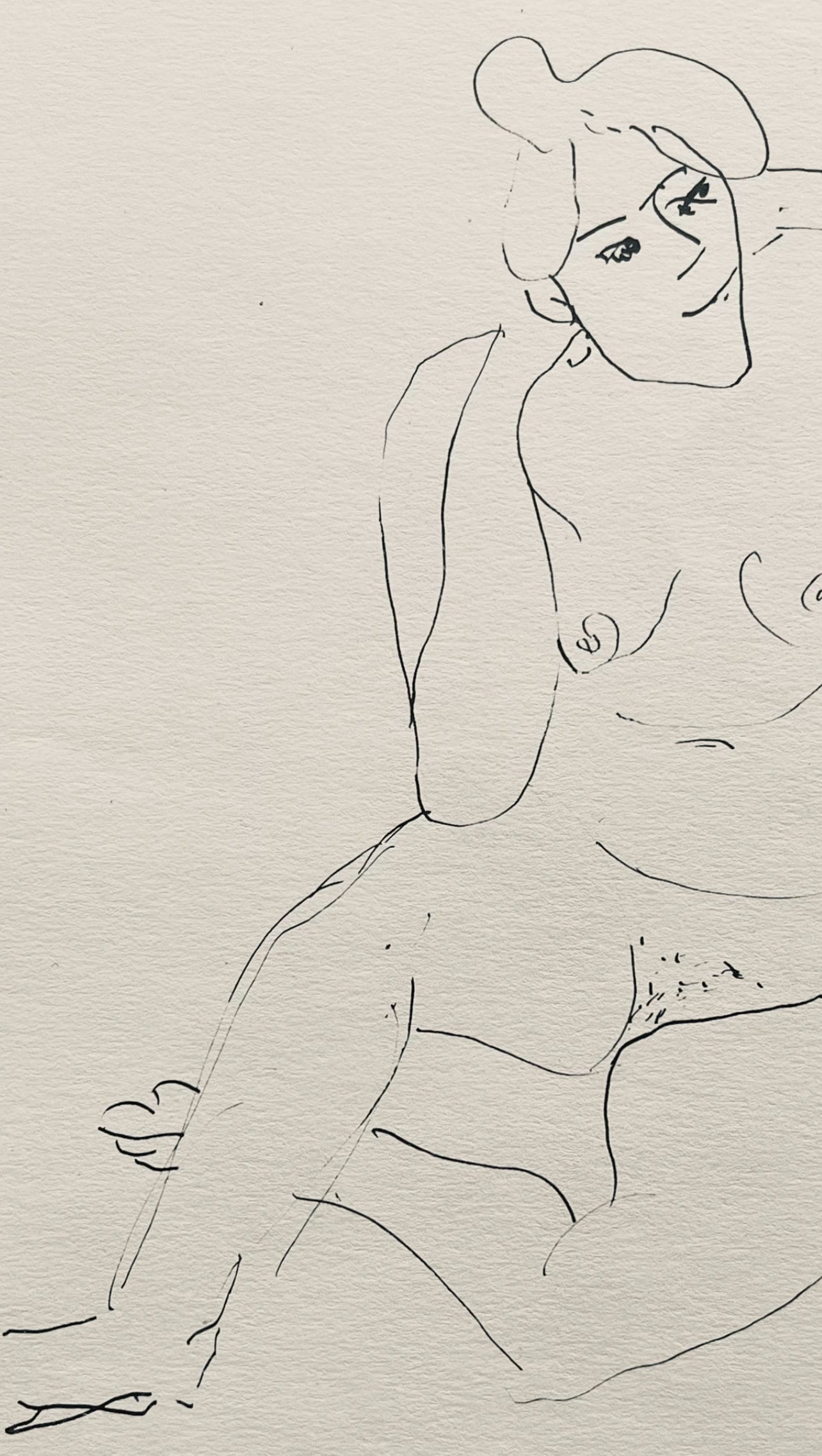 Henri Matisse, Composition (Dutel 3), Dessins De Henri-Matisse, Lithograph