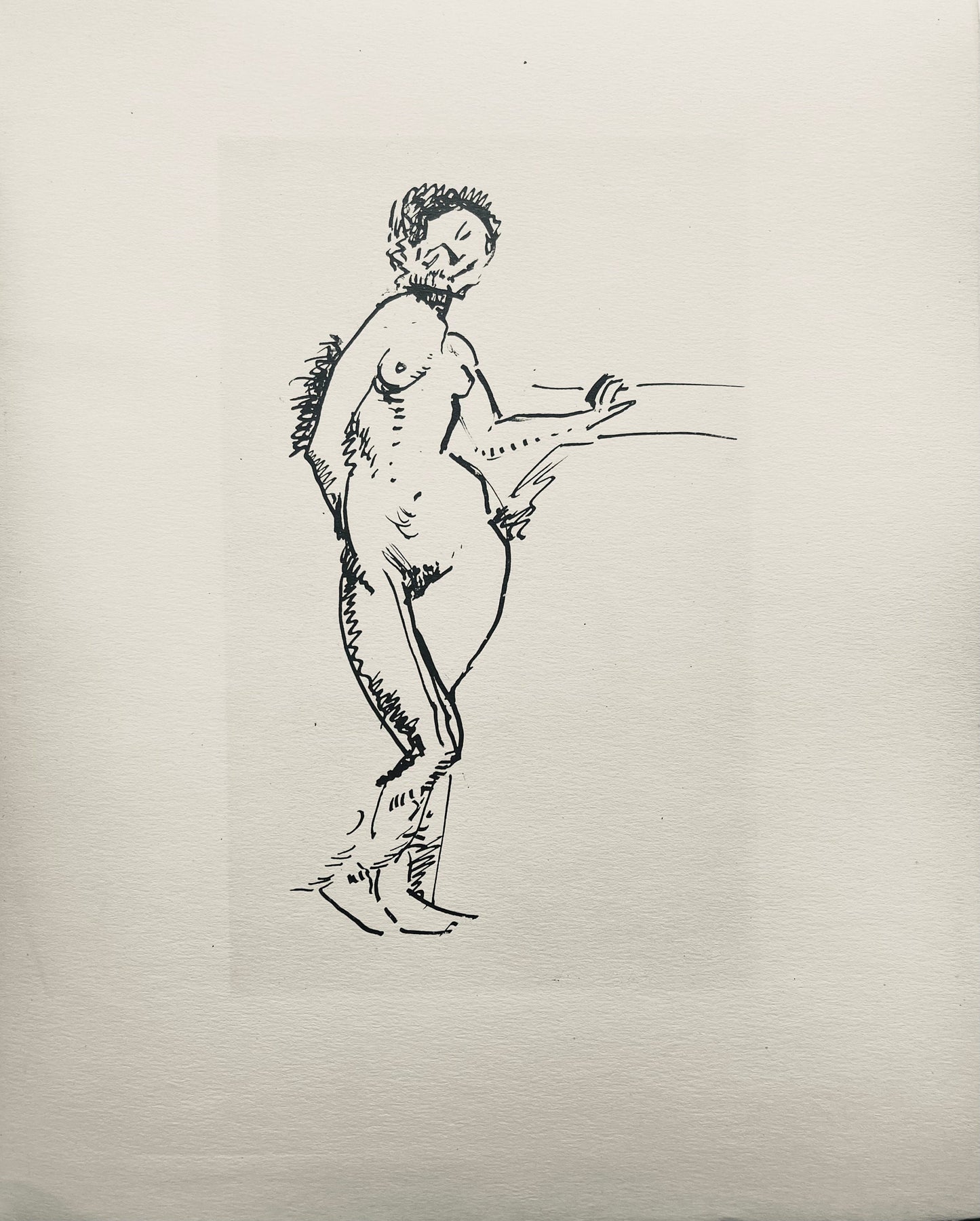 Henri Matisse, Composition (Dutel 3), Dessins De Henri-Matisse, Lithograph