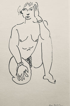 Henri Matisse, Composition (Dutel 3), Dessins De Henri-Matisse, Lithograph