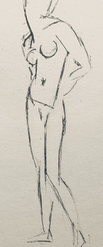 Henri Matisse, Composition (Dutel 3), Dessins De Henri-Matisse, Lithograph