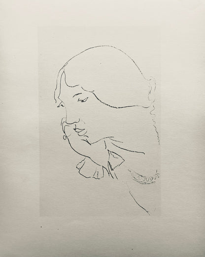 Henri Matisse Composition Dutel 3 Dessins de Henri-Matisse Lithograph