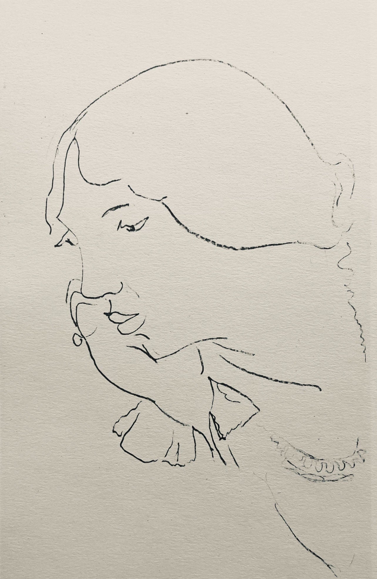 Henri Matisse Composition Dutel 3 Dessins de Henri-Matisse Lithograph
