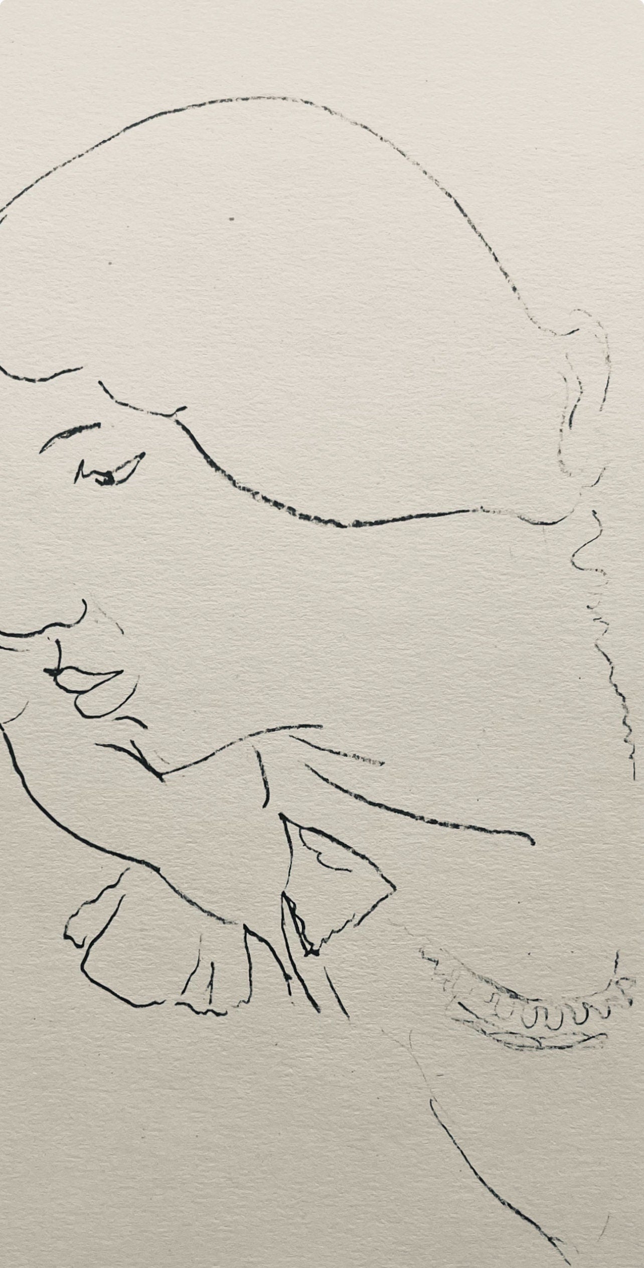 Henri Matisse Composition Dutel 3 Dessins de Henri-Matisse Lithograph