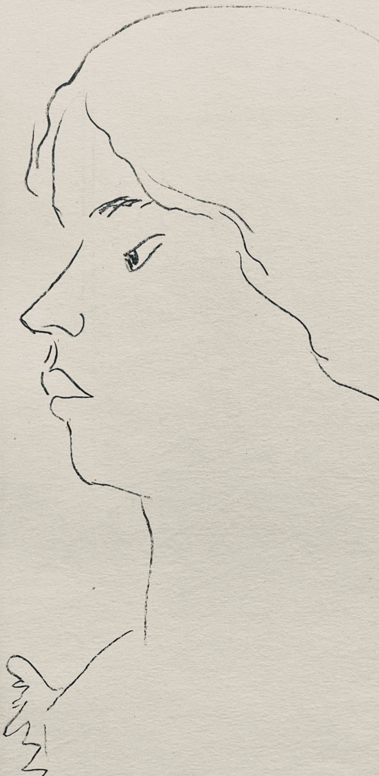Henri Matisse, Composition (Dutel 3), Dessins De Henri-Matisse, Lithograph