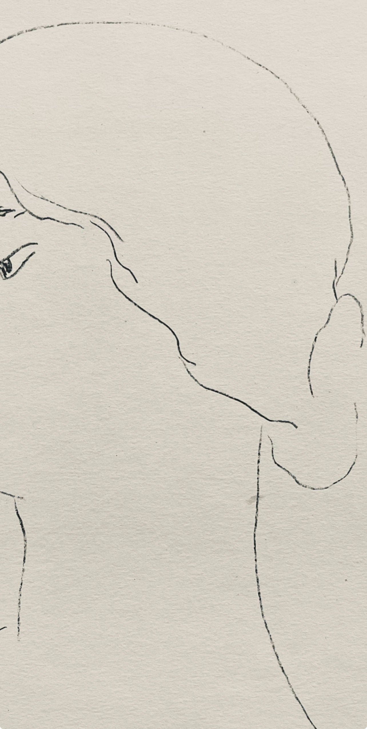 Henri Matisse, Composition (Dutel 3), Dessins De Henri-Matisse, Lithograph