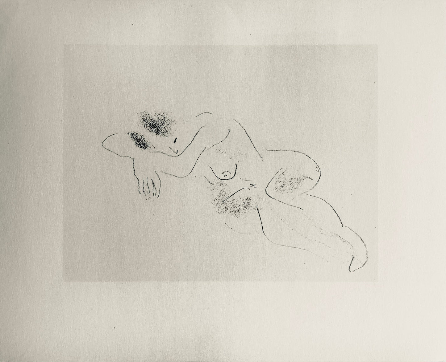 Henri Matisse, Composition (Dutel 3), Dessins De Henri-Matisse, Lithograph