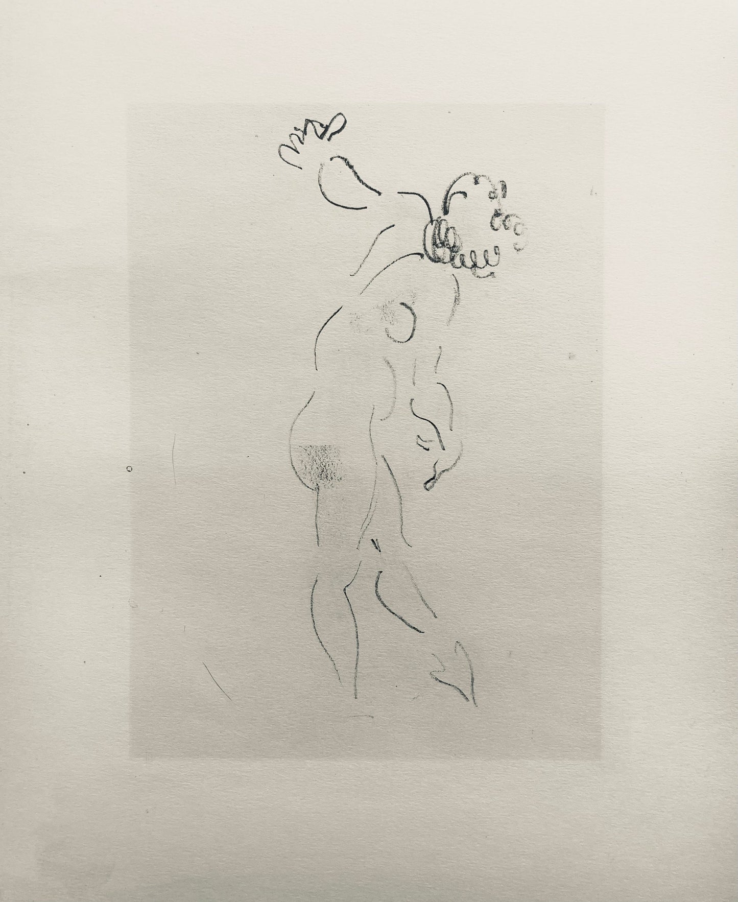 Henri Matisse, Composition (Dutel 3), Dessins De Henri-Matisse, Lithograph