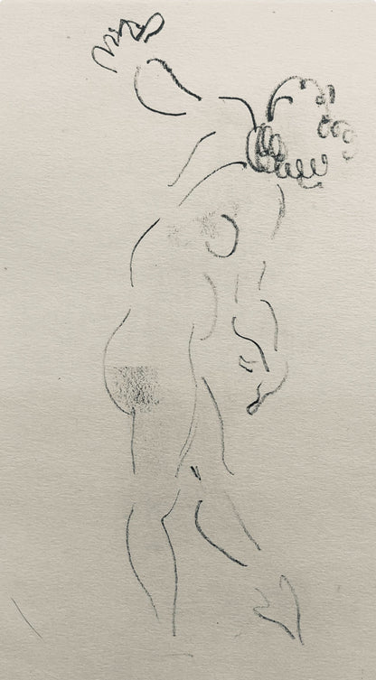 Henri Matisse, Composition (Dutel 3), Dessins De Henri-Matisse, Lithograph