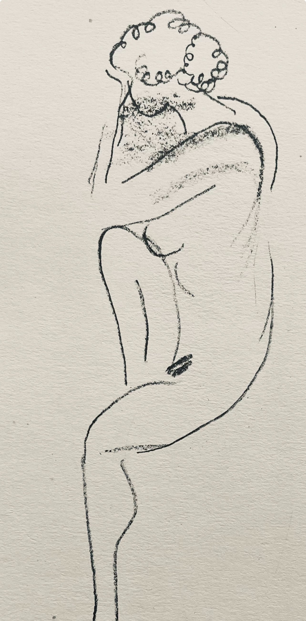 Henri Matisse, Composition (Dutel 3), Dessins De Henri-Matisse, Lithograph