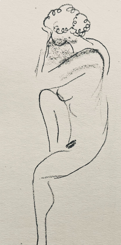 Henri Matisse, Composition (Dutel 3), Dessins De Henri-Matisse, Lithograph