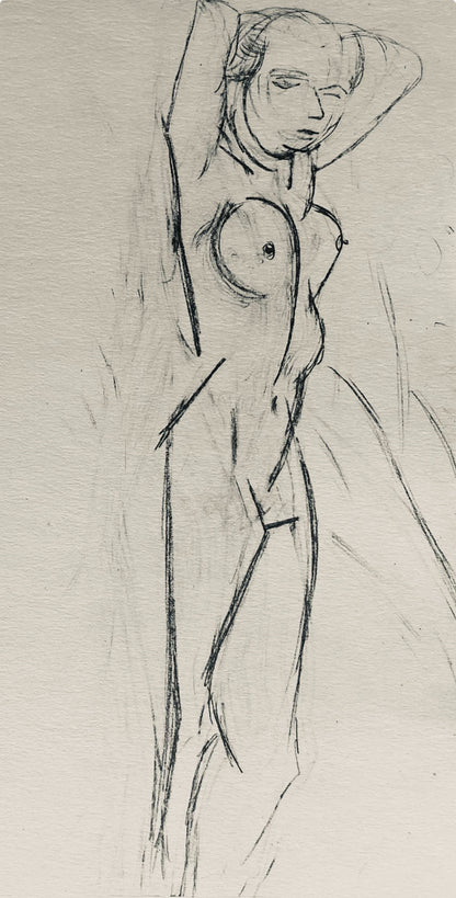 Henri Matisse, Composition (Dutel 3), Dessins De Henri-Matisse, Lithograph