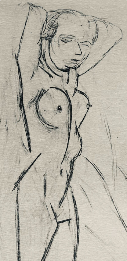 Henri Matisse, Composition (Dutel 3), Dessins De Henri-Matisse, Lithograph