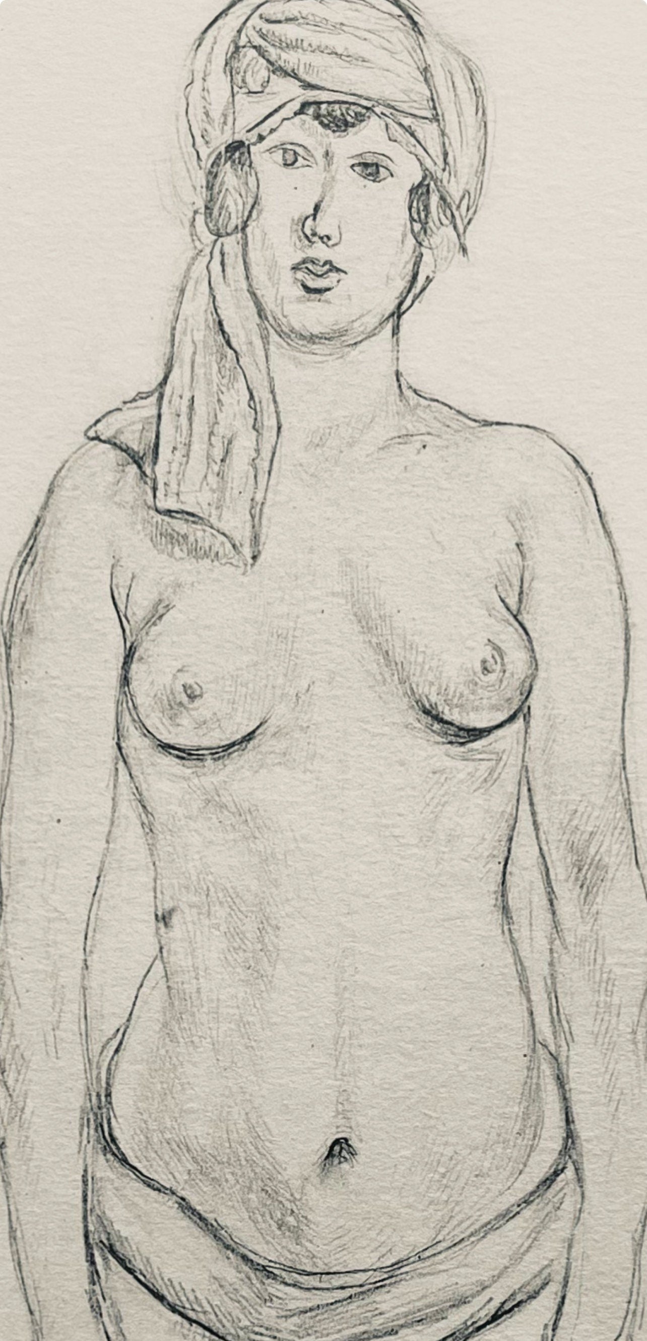 Henri Matisse, Composition (Dutel 3), Dessins De Henri-Matisse, Lithograph