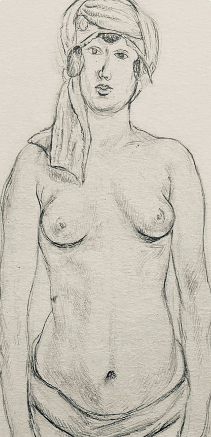 Henri Matisse, Composition (Dutel 3), Dessins De Henri-Matisse, Lithograph