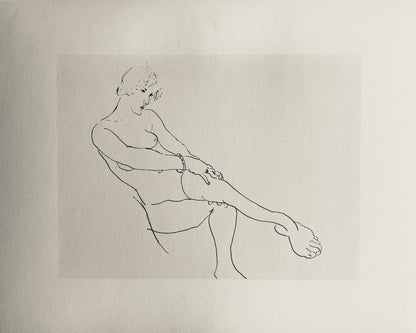 Henri Matisse, Composition (Dutel 3), Dessins De Henri-Matisse, Lithograph