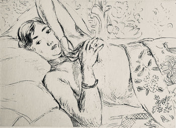 Henri Matisse, Composition (Dutel 3), Dessins De Henri-Matisse, Lithograph