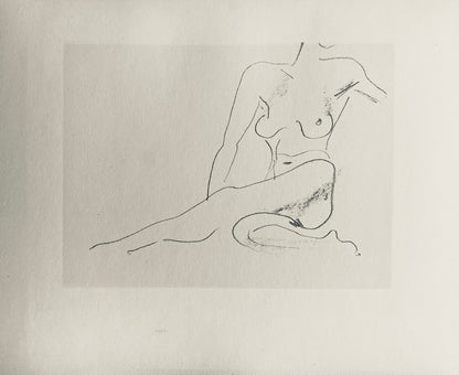 Henri Matisse, Composition (Dutel 3), Dessins De Henri-Matisse, Lithograph