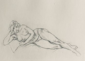 Henri Matisse, Composition (Dutel 3), Dessins De Henri-Matisse, Lithograph