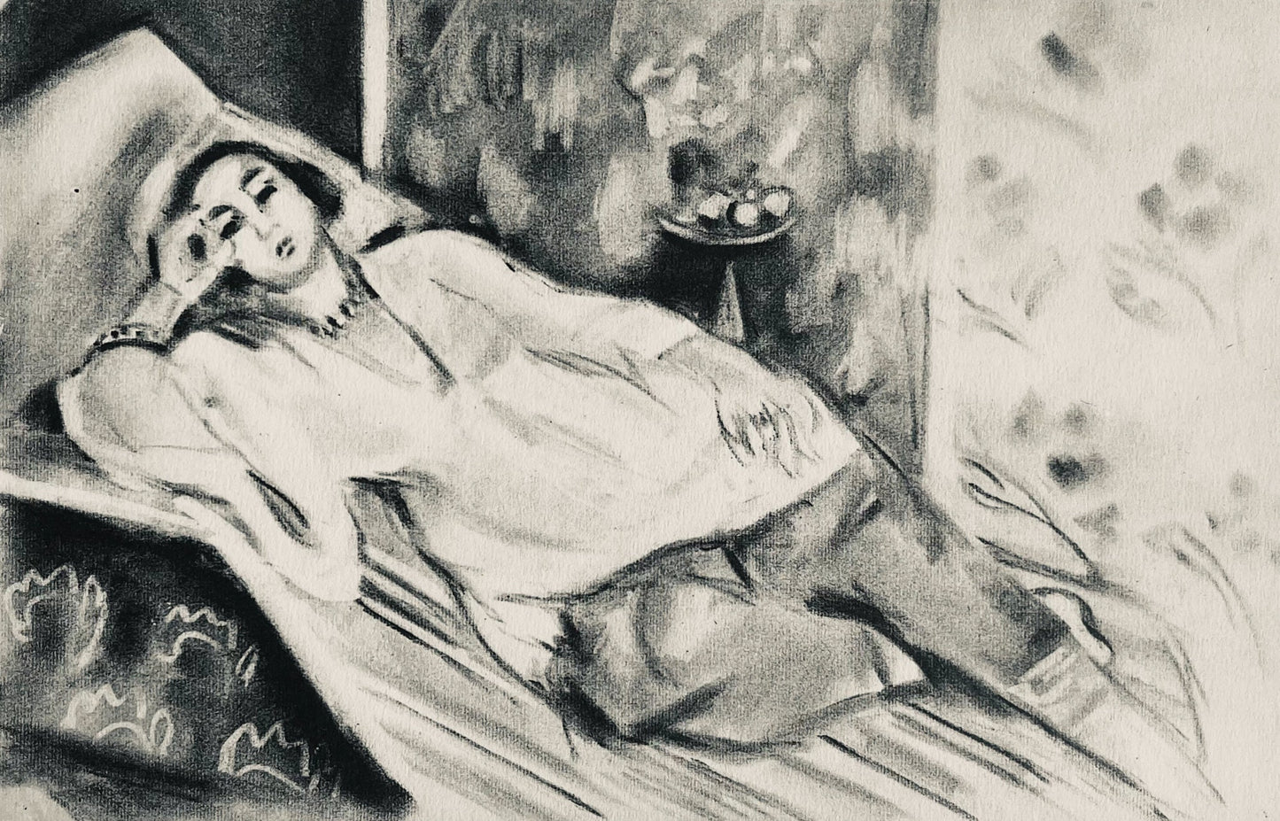 Henri Matisse, Composition (Dutel 3), Dessins de Henri-Matisse, Lithograph