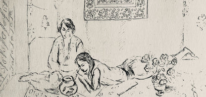 Henri Matisse, Composition (Dutel 3), Dessins De Henri-Matisse, Lithograph