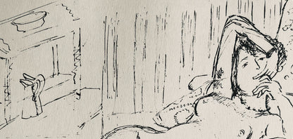 Henri Matisse, Composition (Dutel 3), Dessins De Henri-Matisse, Lithograph