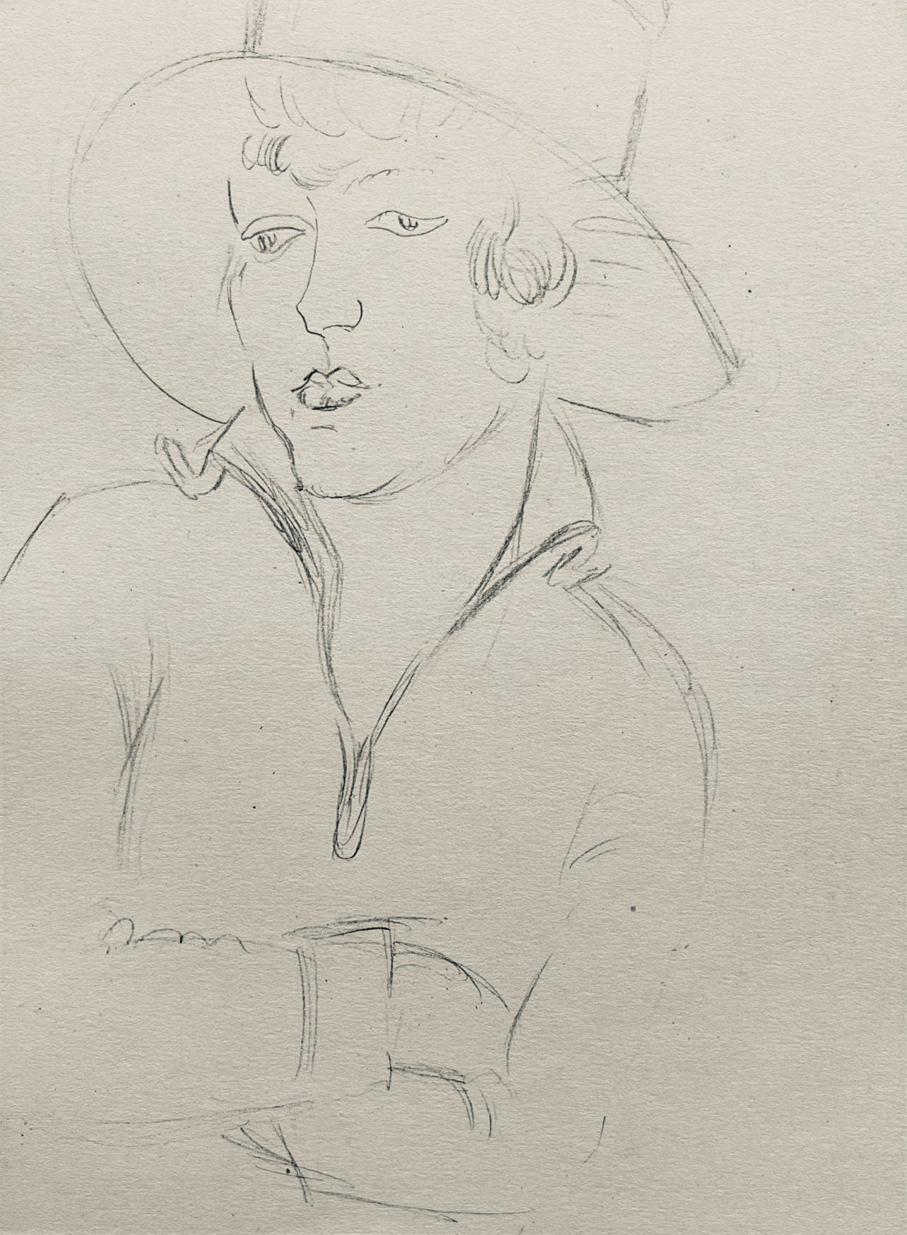 Henri Matisse, Composition (Dutel 3), Dessins De Henri-Matisse, Lithograph