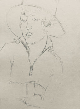 Henri Matisse, Composition (Dutel 3), Dessins De Henri-Matisse, Lithograph