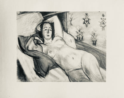 Henri Matisse, Composition (Dutel 3), Dessins De Henri-Matisse, Lithograph