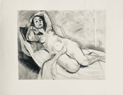 Henri Matisse, Composition (Dutel 3), Dessins De Henri-Matisse, Lithograph