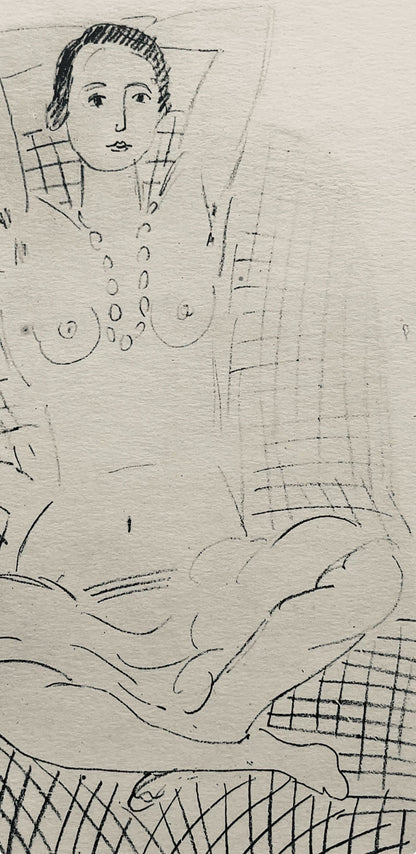 Henri Matisse, Composition (Dutel 3), Dessins De Henri-Matisse, Lithograph