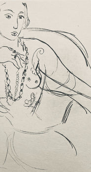 Henri Matisse, Composition (Dutel 3), Dessins De Henri-Matisse, Lithograph