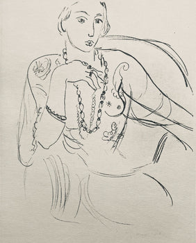 Henri Matisse, Composition (Dutel 3), Dessins De Henri-Matisse, Lithograph