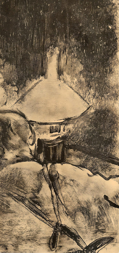 Edgar Degas, Famille Cardinal, E. Degas Monotypes, Monotype