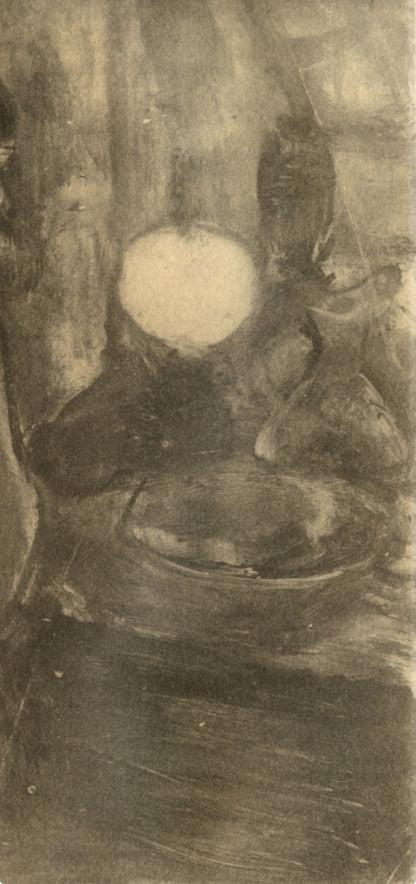 Edgar Degas, La Toilette, E. Degas Monotypes, Monotype