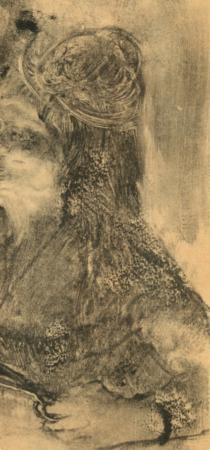 Edgar Degas, Les Ciseaux, E. Degas Monotypes, Monotype