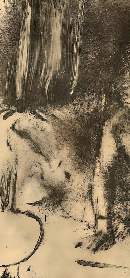 Edgar Degas, Le Coucher, E. Degas Monotypes, Monotype