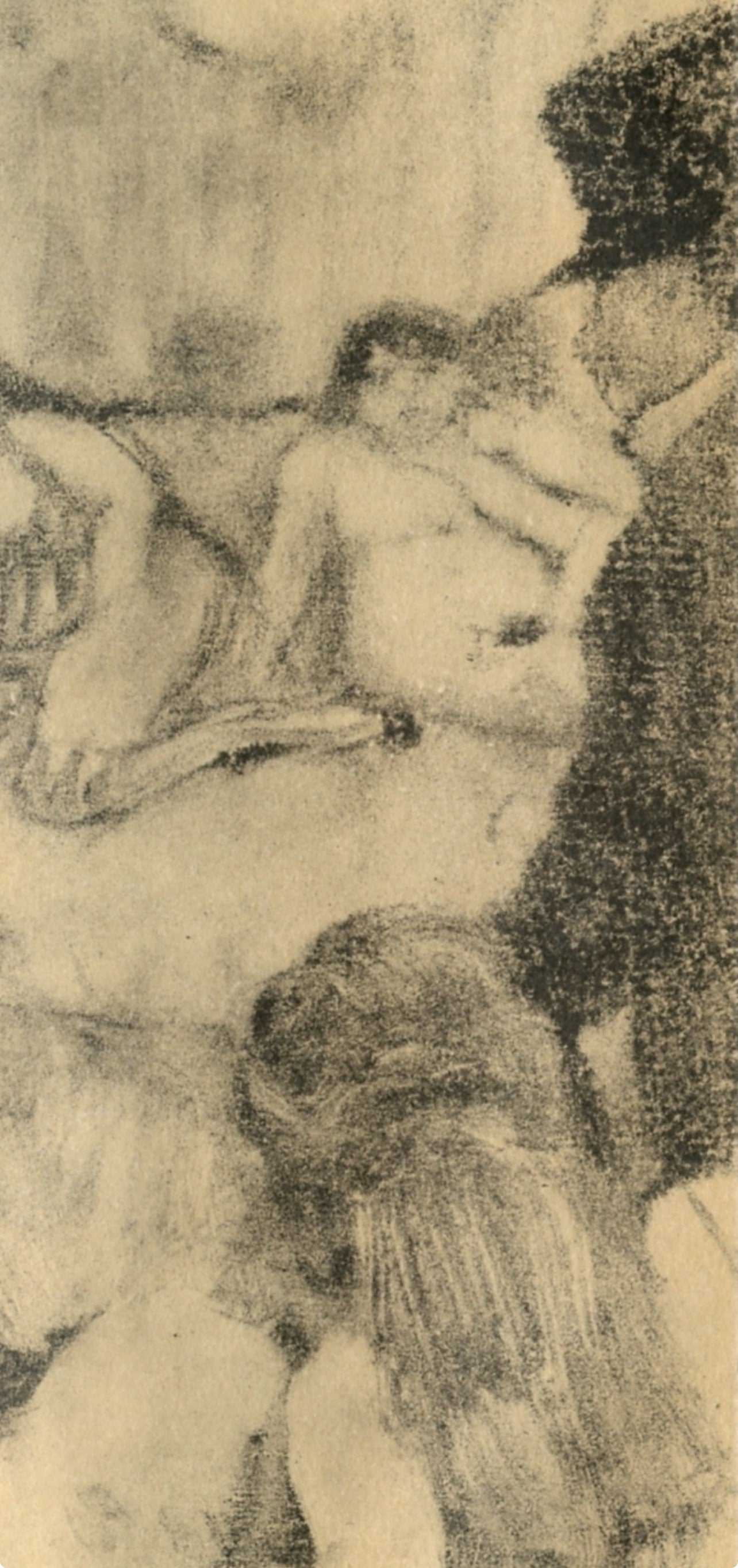Edgar Degas, Au Salon, E. Degas Monotypes, Monotype